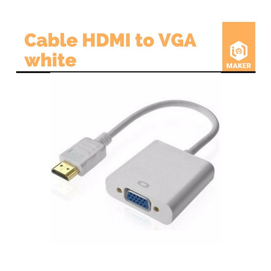 Cable HDMI To VGA - Cáp Chuyển Đổi HDMI ra VGA