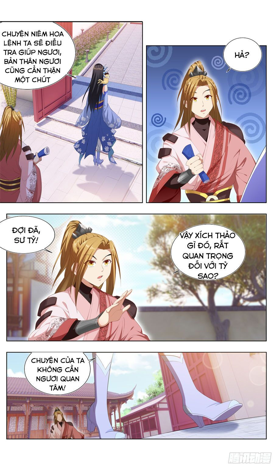 hệ thống ép ta làm nhân vật phản diện chapter 4 23