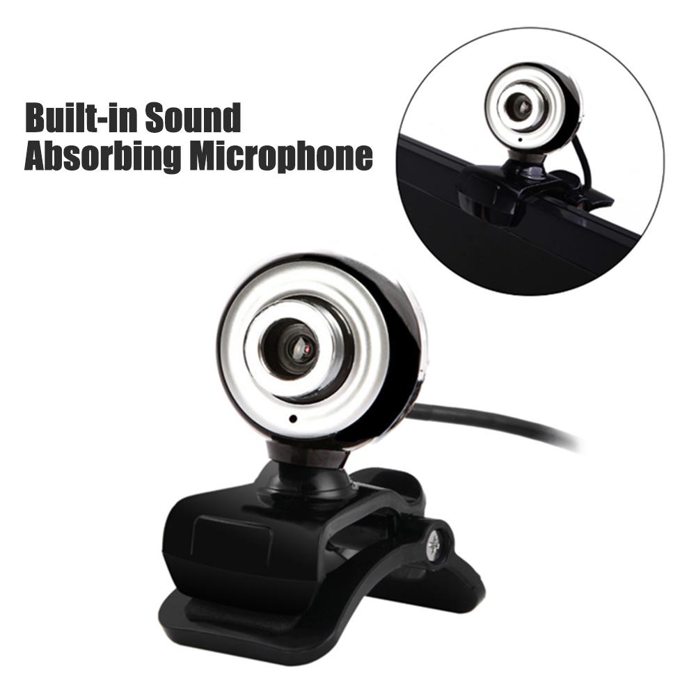 Máy ảnh Web độ nét cao 480P USB 2.0 với Micrô Clip-on Base 30FPS Không cần điều khiển cho máy tính xách tay