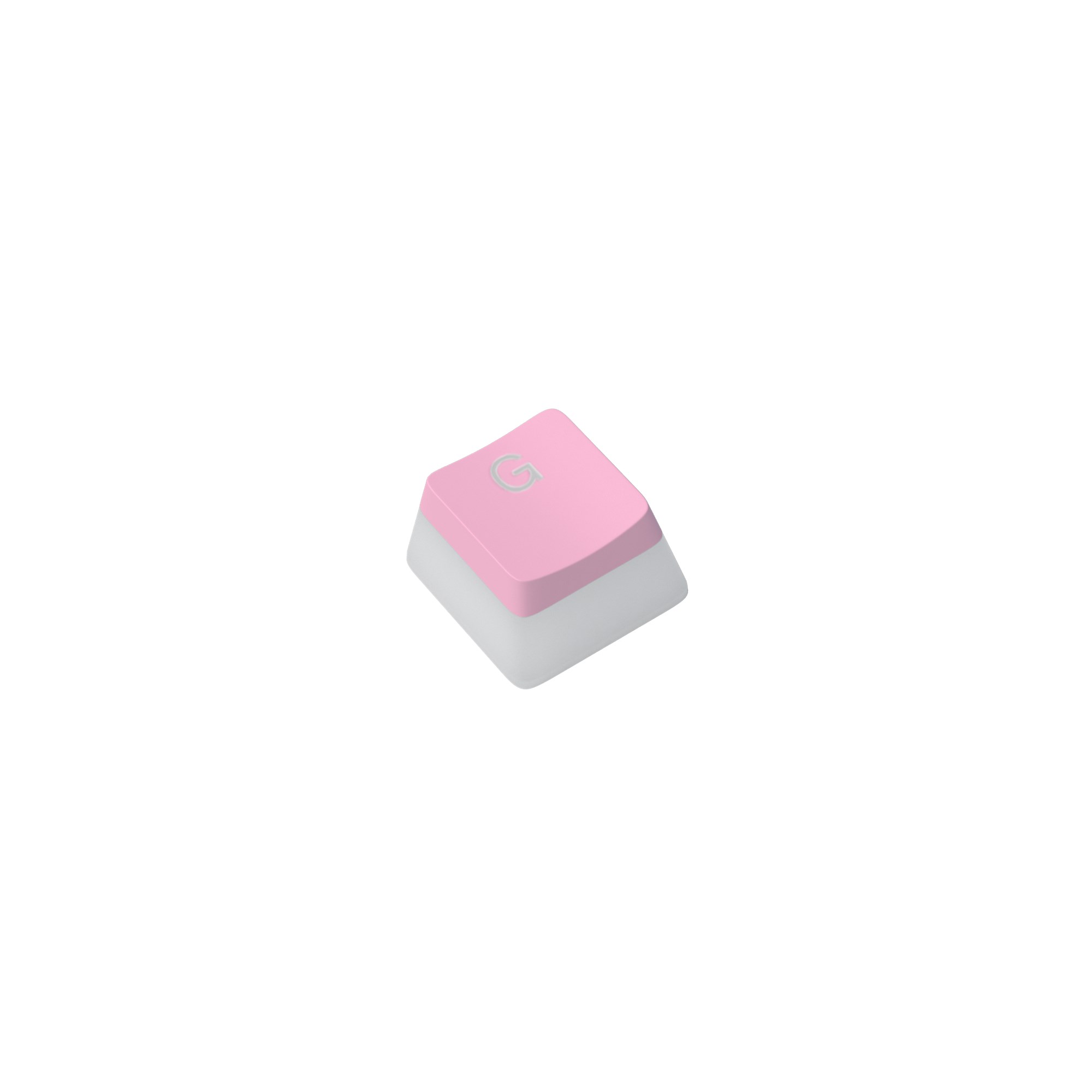 Keycap Pudding Glorious Aura V2 PBT Doubleshot Pixel Pink - 145 phím - Hàng Chính Hãng