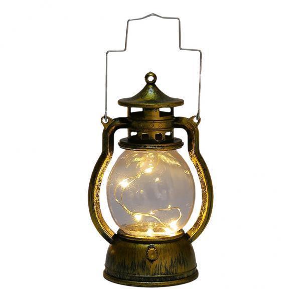 2-20pack Decorative Oil Lamp Christmas LED Lantern Lamp Hanging Lantern for Home