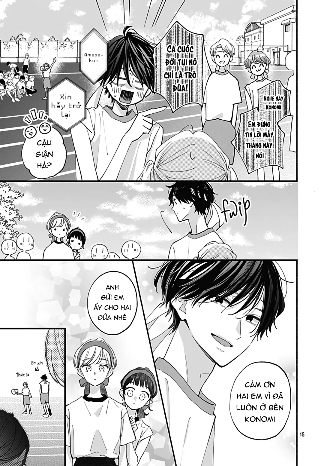 chuyện tình của ba người bạn thanh mai trúc mã chapter 13.2 2