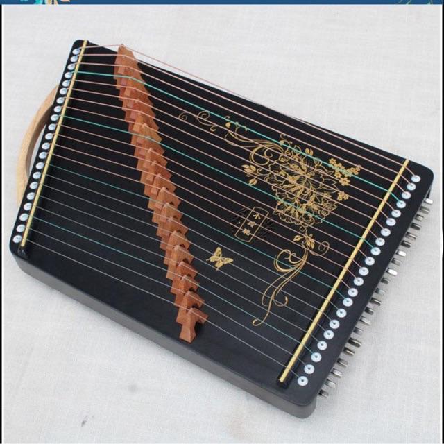 Đàn mini guzheng 21 dây có ngựa