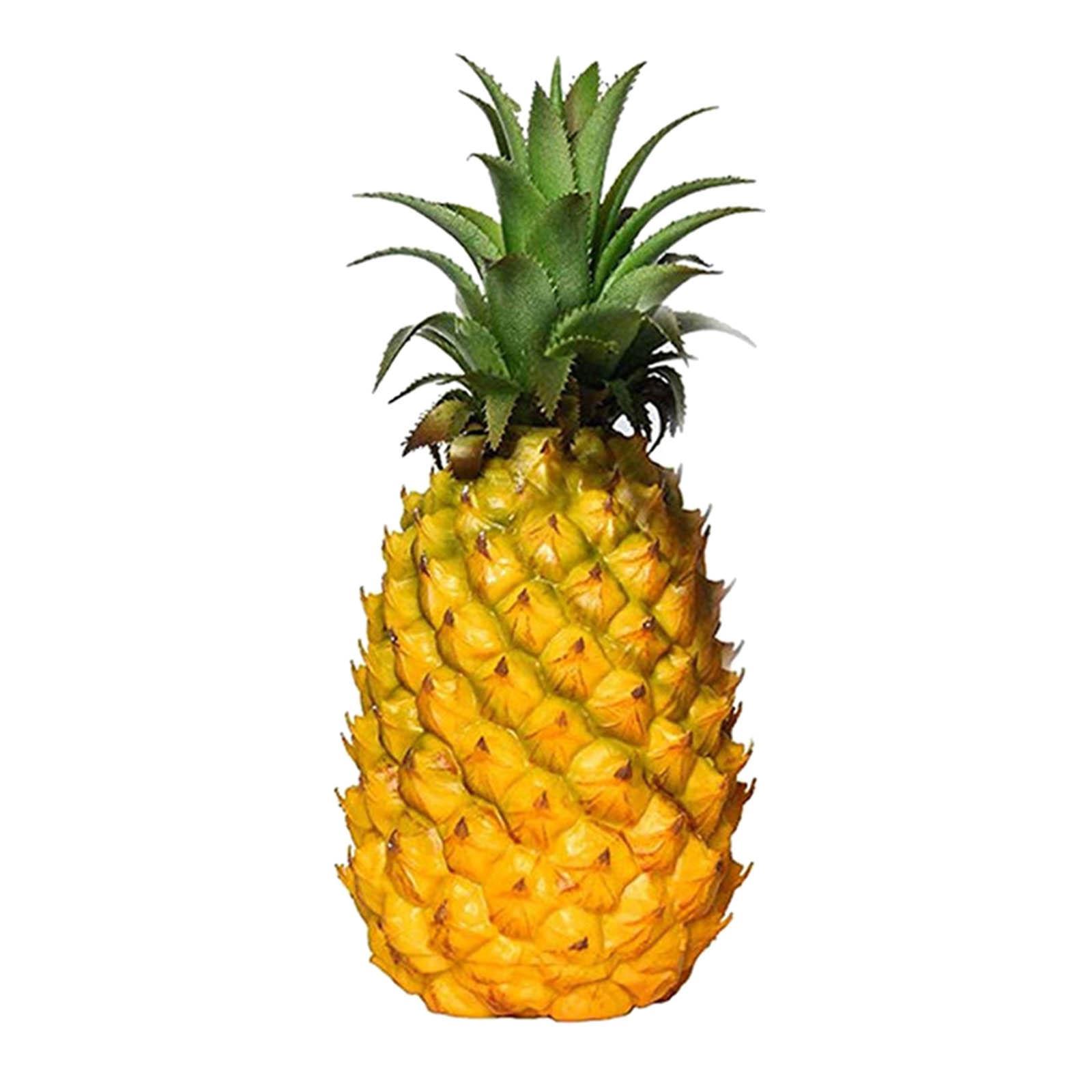 Modern Artificial Pineapple Fake Fruit Figurine Plant Decor