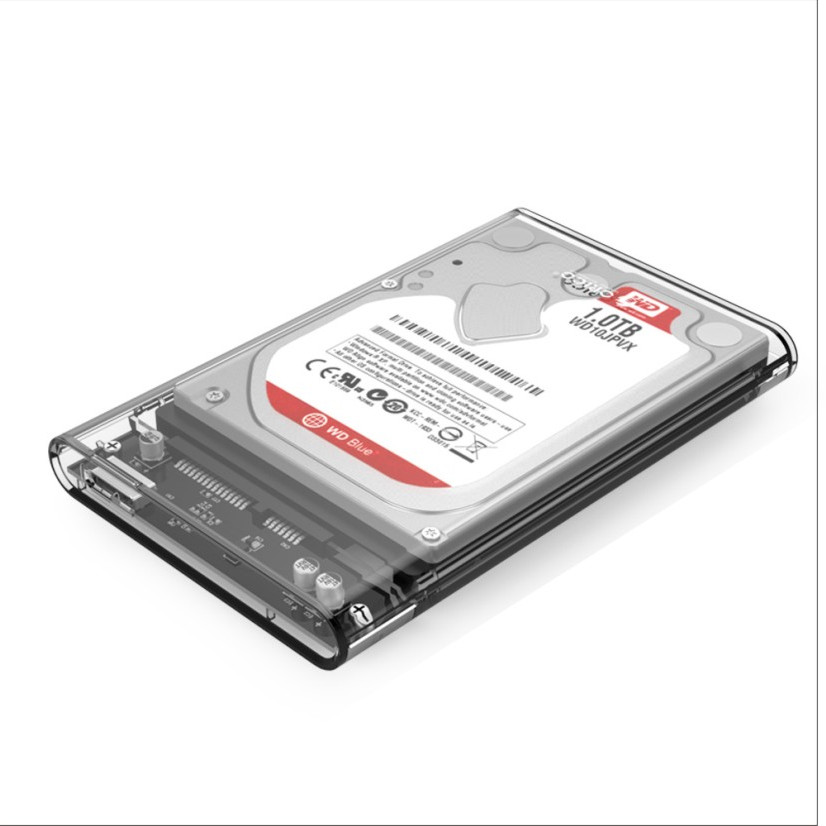 Hộp Ổ Cứng Hdd Box ORICO 2.5&quot;, USB 3.0 - Trong Suốt