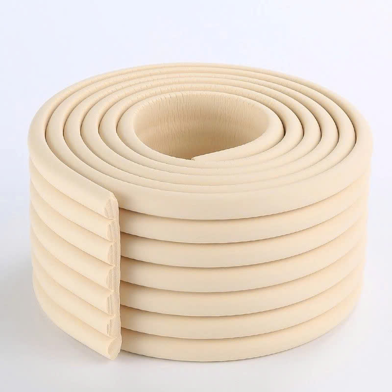 Cuộn xốp bọc cạnh bàn bịt góc chữ W bảo vệ chống sốc chống va chạm êm dày DÀI 2 MÉT Bọc Cạnh Bàn Ghế Giường Tủ Bảo Vệ Trẻ Em Dây Bọt Biển Tránh Va Đập Góc Cạnh Sắt Kèm Băng Dán - Hàng Loại 1- Chính Hãng KHÓA BẢO VỆ CÁC LOẠI