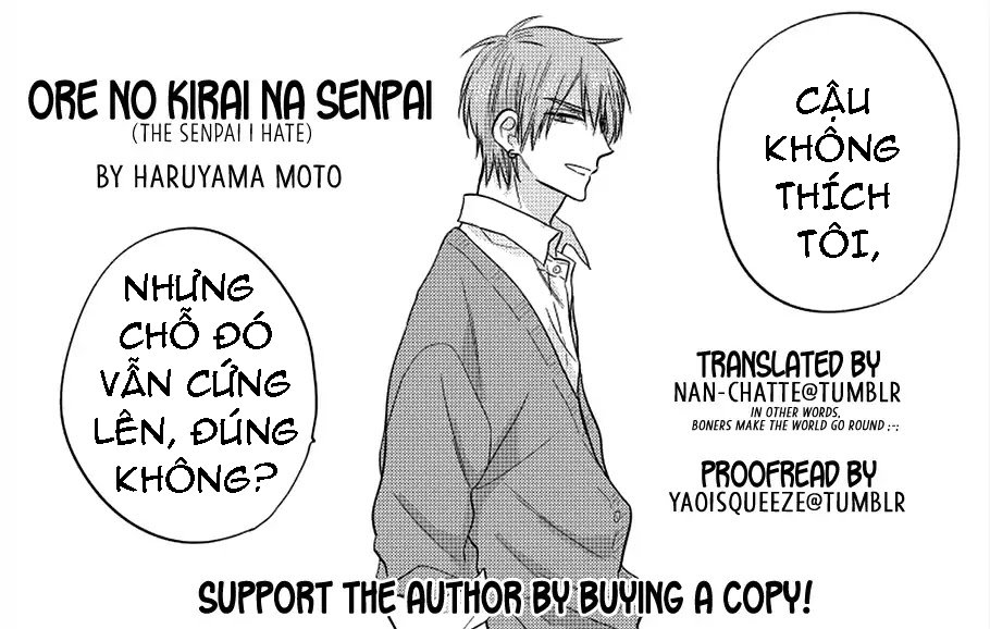 Ore No Kirai Na Senpai chapter 1