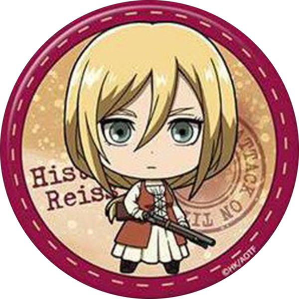 Huy hiệu in hình anime Attack On Titan anime chibi dễ thương huy hiệu cài áo (MẪU GIAO NGẪU NHIÊN)