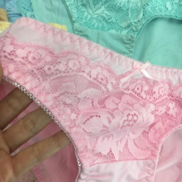 Combo 5 quần lót ren cotton mềm mát mùa hè cho nữ