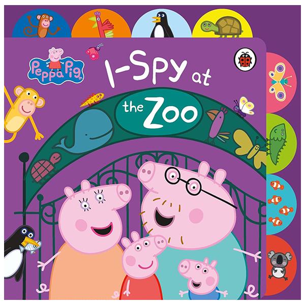 Sách ngoại văn: Peppa Pig - I Spy At The Zoo