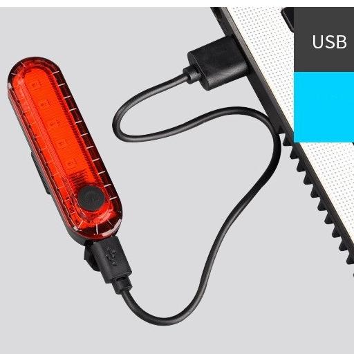 Đèn LED dododios Sạc USB Gắn Đuôi Xe Đạp