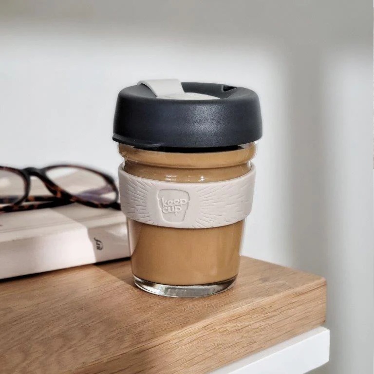 Ly Thủy Tinh KeepCup Brew 12oz (355ml) Xuất Xứ Úc - Hoàn hảo cho cà phê espresso, macchiato hoặc piccolo