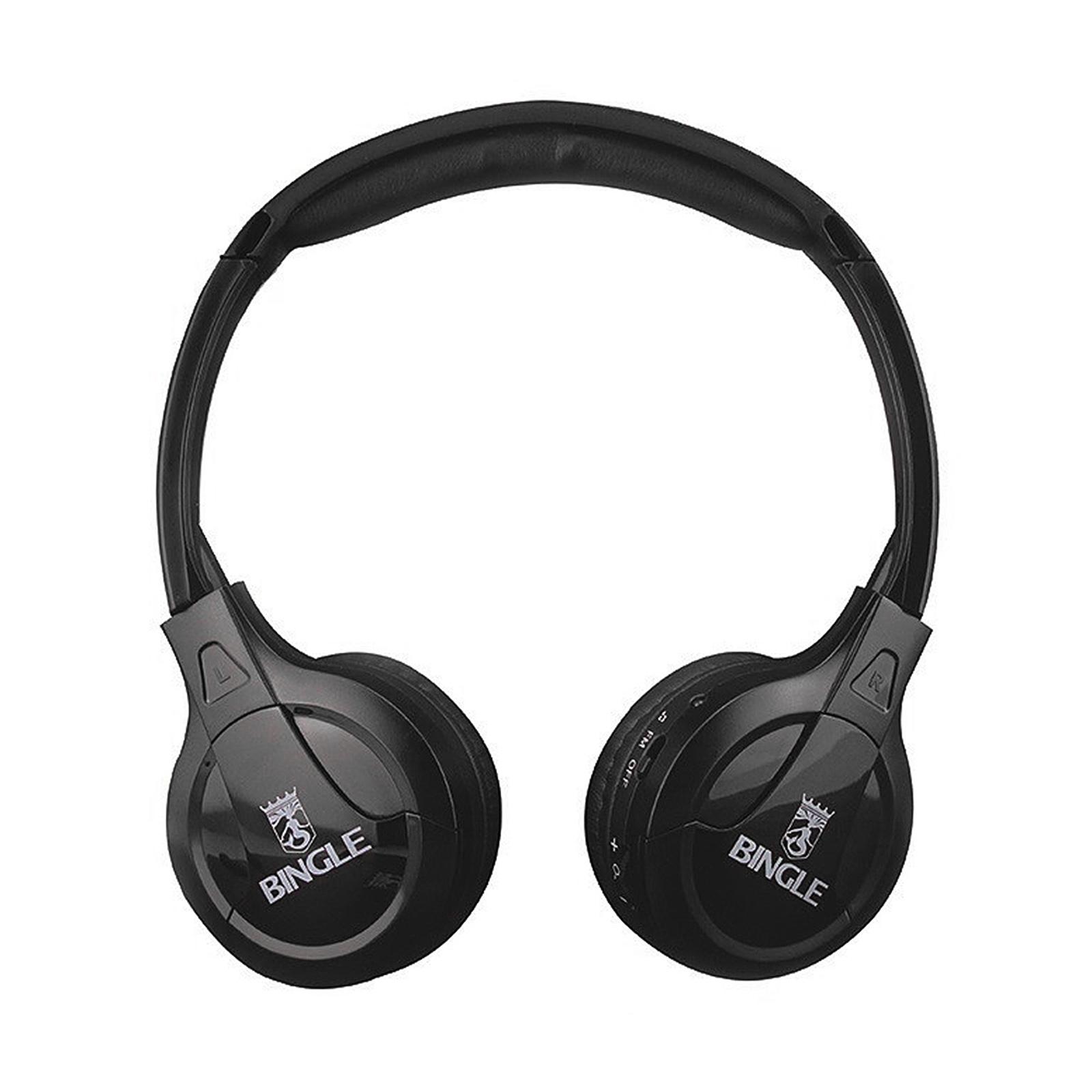  Tai nghe BINGLE B616 không dây đa chức năng Radio FM có dây cho TV PC MP3