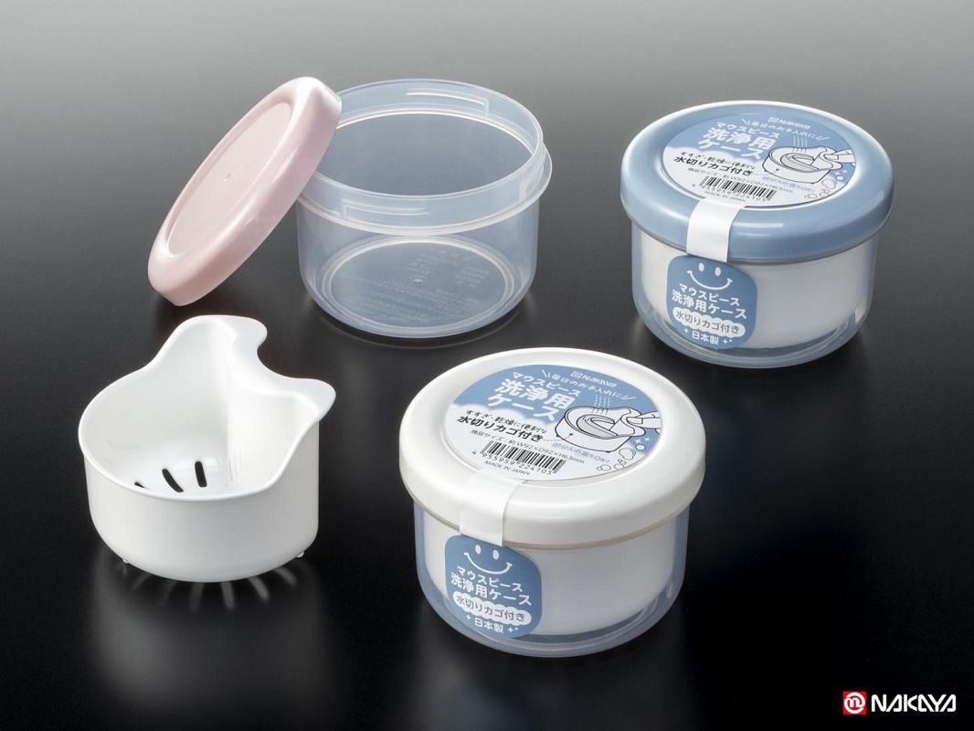 Hộp đựng niềng răng, răng giả Nakaya - Made in Japan