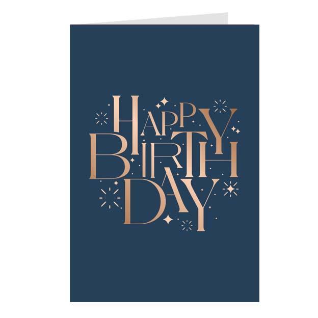 Thiệp sinh nhật Birthday - Thiệp Greenwood 13x19cm - BDP13