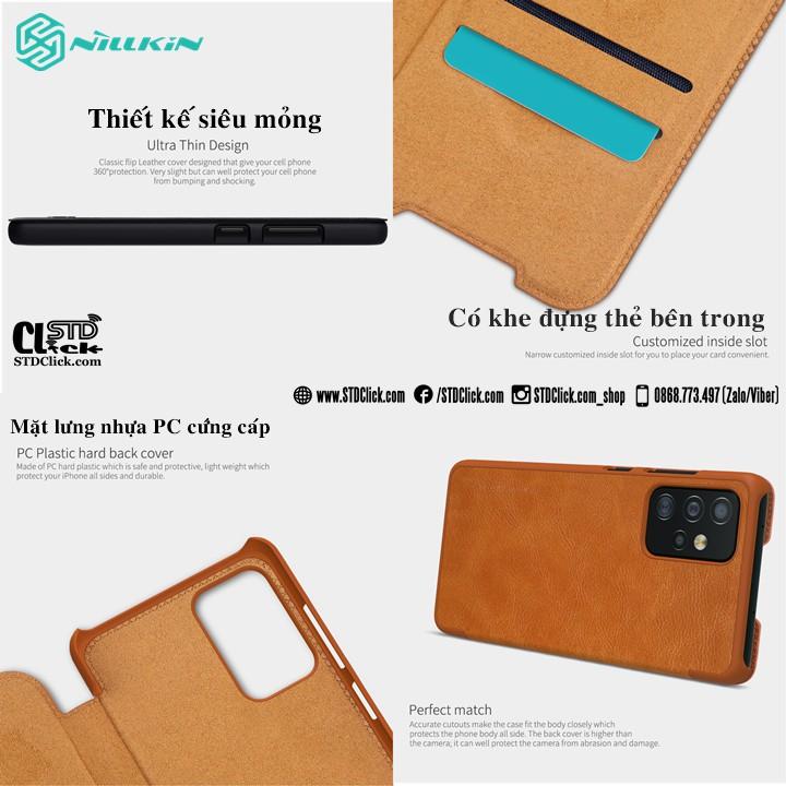 BAO DA DÀNH CHO ĐIỆN THOẠI SAMSUNG GALAXY A52 - A52 5G - A52s 5G NILLKIN QIN