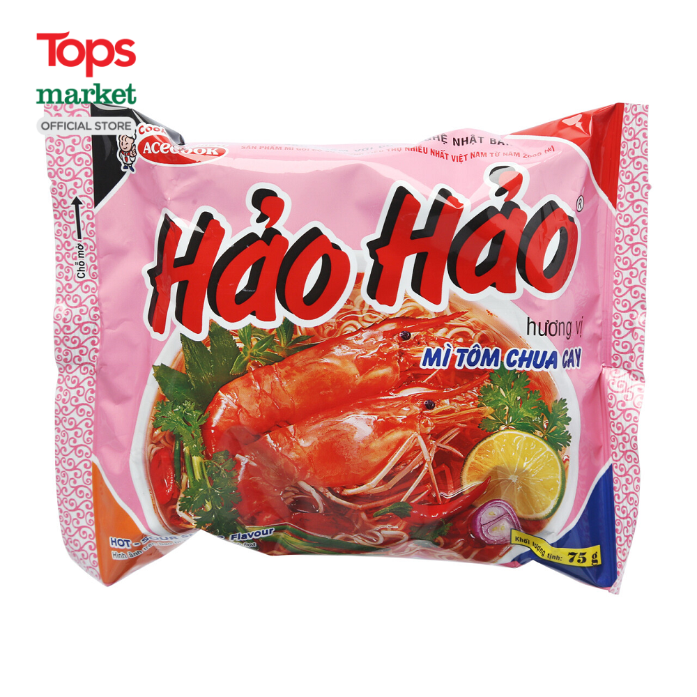 Mì Hảo Hảo Tôm Chua Cay 75G