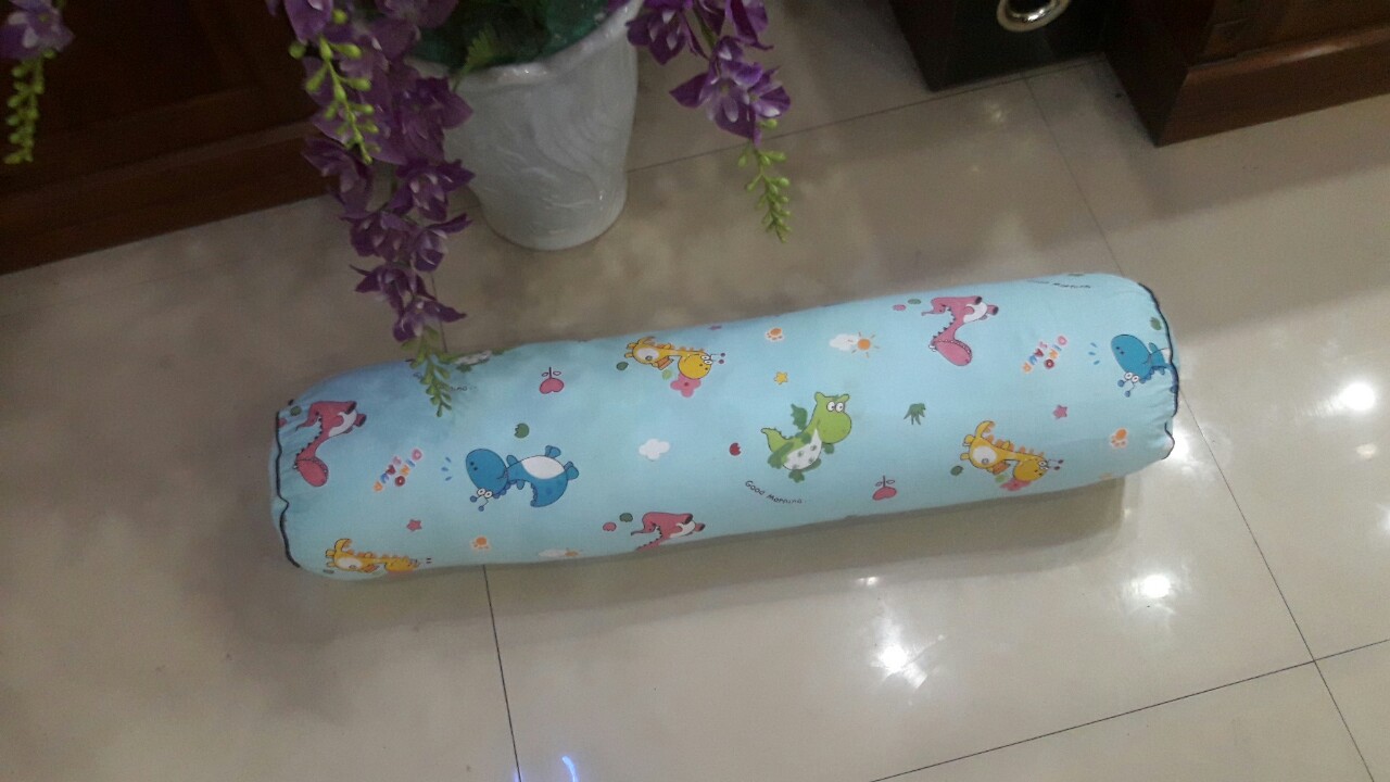 Gối ôm Người lớn Cotton 100% Loại đẹp Có khóa kéo, 30x95cm