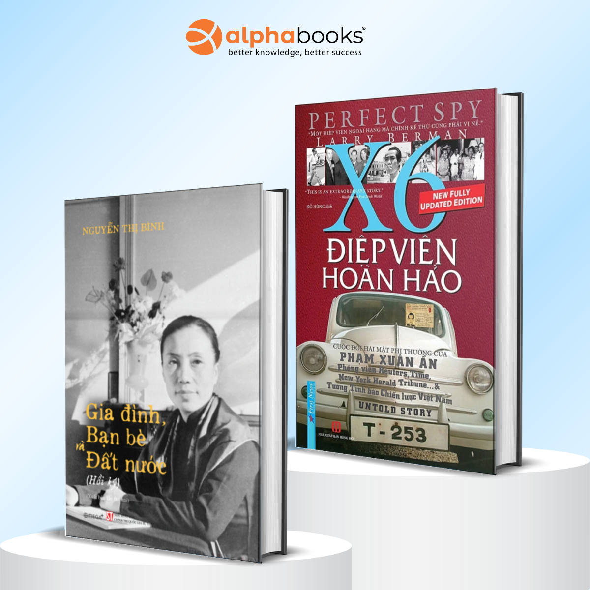 Combo Điệp Viên Hoàn Hảo X6 - Phạm Xuân Ẩn (Bìa Cứng) + Hồi Ký Nguyễn Thị Bình - Gia Đình, Bạn Bè Và Đất Nước (Bìa Cứng)