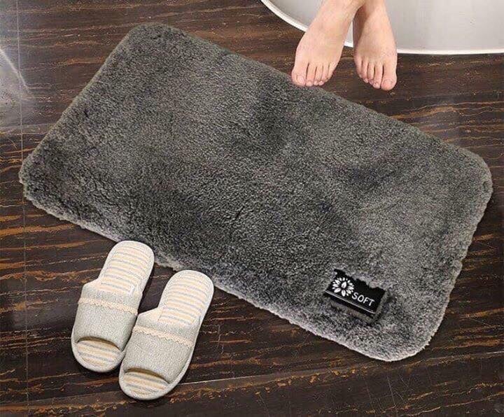 THẢM TRẢI SÀN NHÀ LAU CHÂN SIÊU THẤM HÚT NƯỚC SOFT 50*80CM, NHIỀU MÀU PHÙ HỢP VỚI MỌI KHÔNG GIAN PHÒNG KHÁCH, PHÒNG NGỦ, NHÀ BẾP,... MANG TÍNH THẨM MỸ CAO