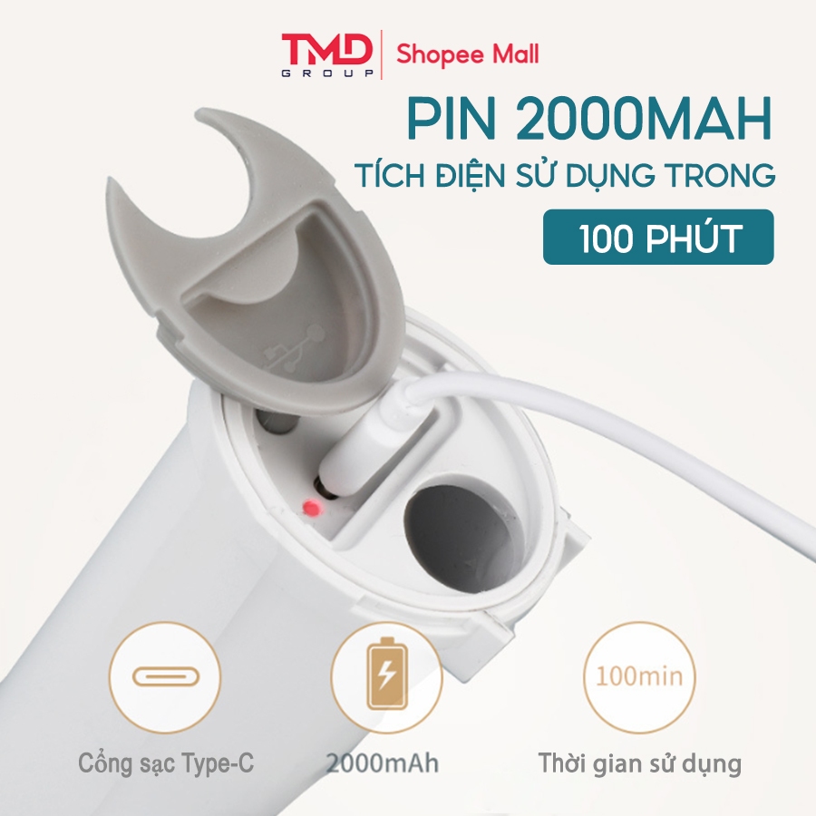 Chổi Cọ Nhà Vệ Sinh Bằng Điện, Máy Cọ Rửa Đa Năng Không Dây, Chổi Chà Nhà Tắm Bồn Cầu Toilet 8 Đầu Tiện Lợi
