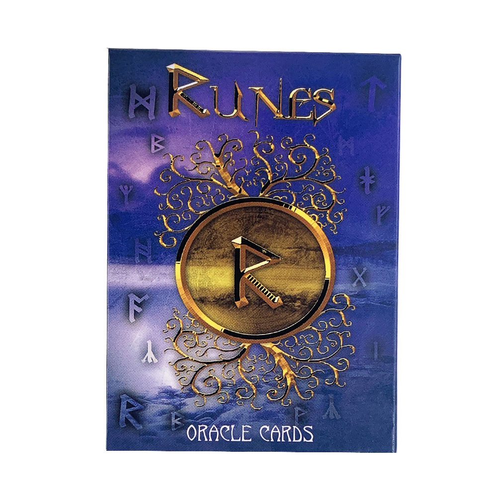 Bộ Bài Runes Oracle Cards Công Cụ Tiên Tri Thiêng Liêng 24 Lá Bài