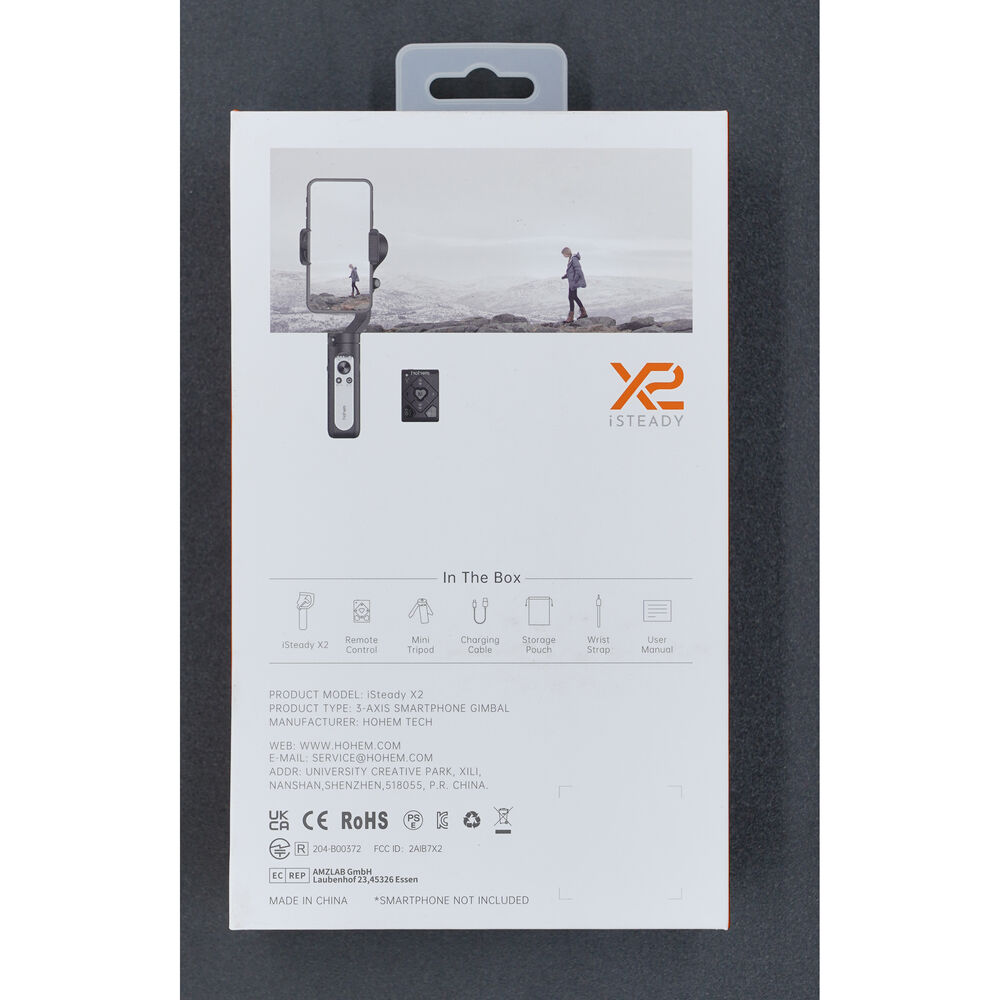 Hohem Isteady X2 - Gimbal | Tay cầm chống rung có remote điều khiển từ xa dùng cho smartphone - Hàng Chính Hãng