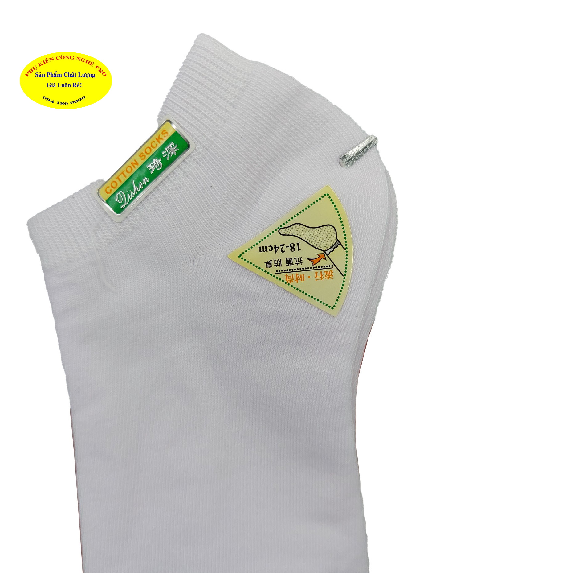 Tất vớ nữ Kiểu cổ ngắn Qishen Cotton Socks Fashion Chất liệu cotton co giãn, Mềm mại, Thấm hút mồ hôi, Bảo vệ đôi chân