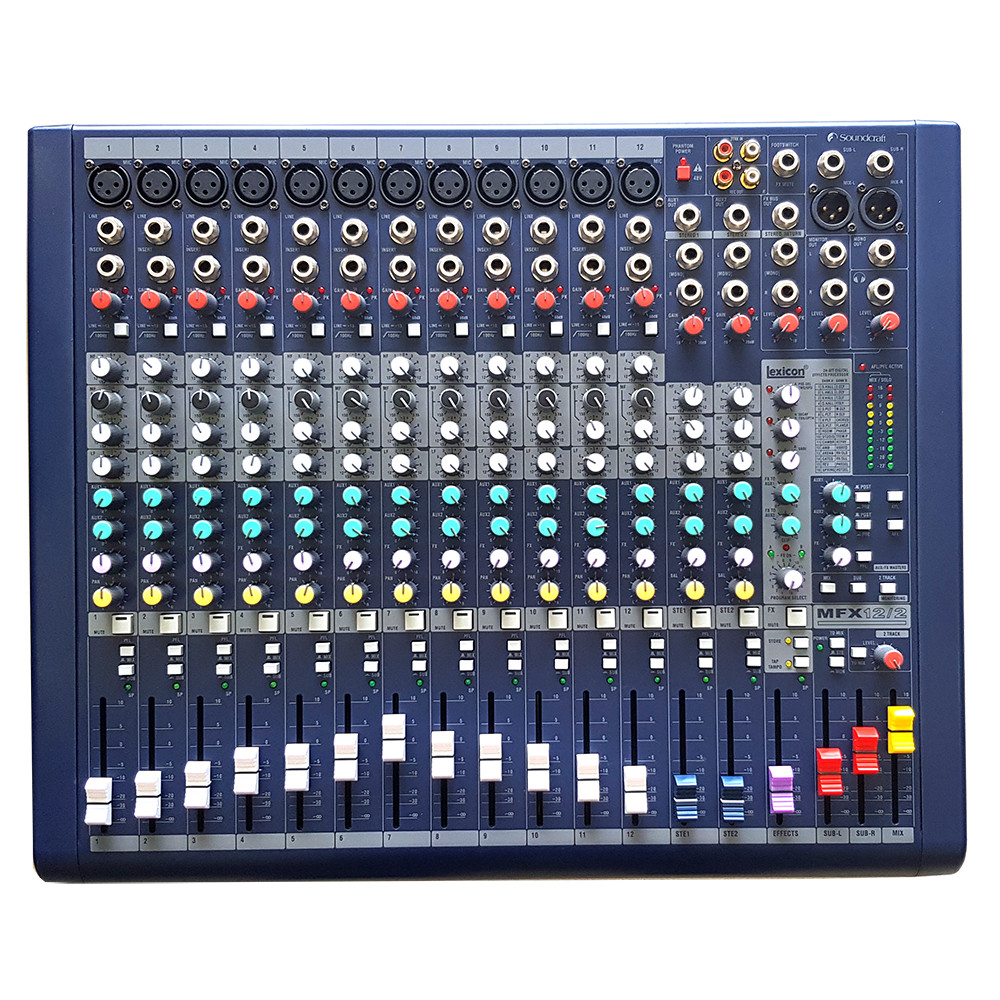 Bộ Trộn Âm Thanh Soundcraft MFX 8/2 - Hàng nhập khẩu