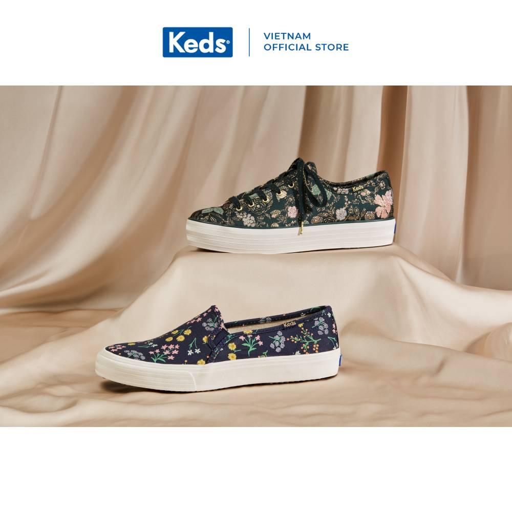 Giày Thể Thao Keds Nữ- Tripple Kick Colette Lurex Jacquard - KD065556WF