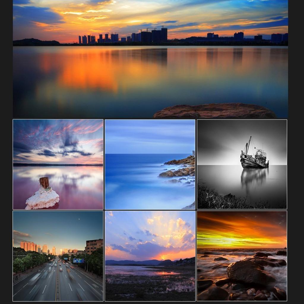 58mm ND2 - ND400 Lens Filter Slim ND Filter Optical Glass for Camera