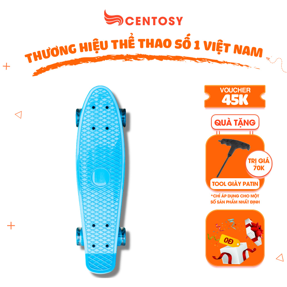 Ván Trượt Skateboard Người Lớn, Trẻ Em Centosy Penny Board - Màu Sắc Nổi Bật, Nhỏ Gọn Tiện Lợi