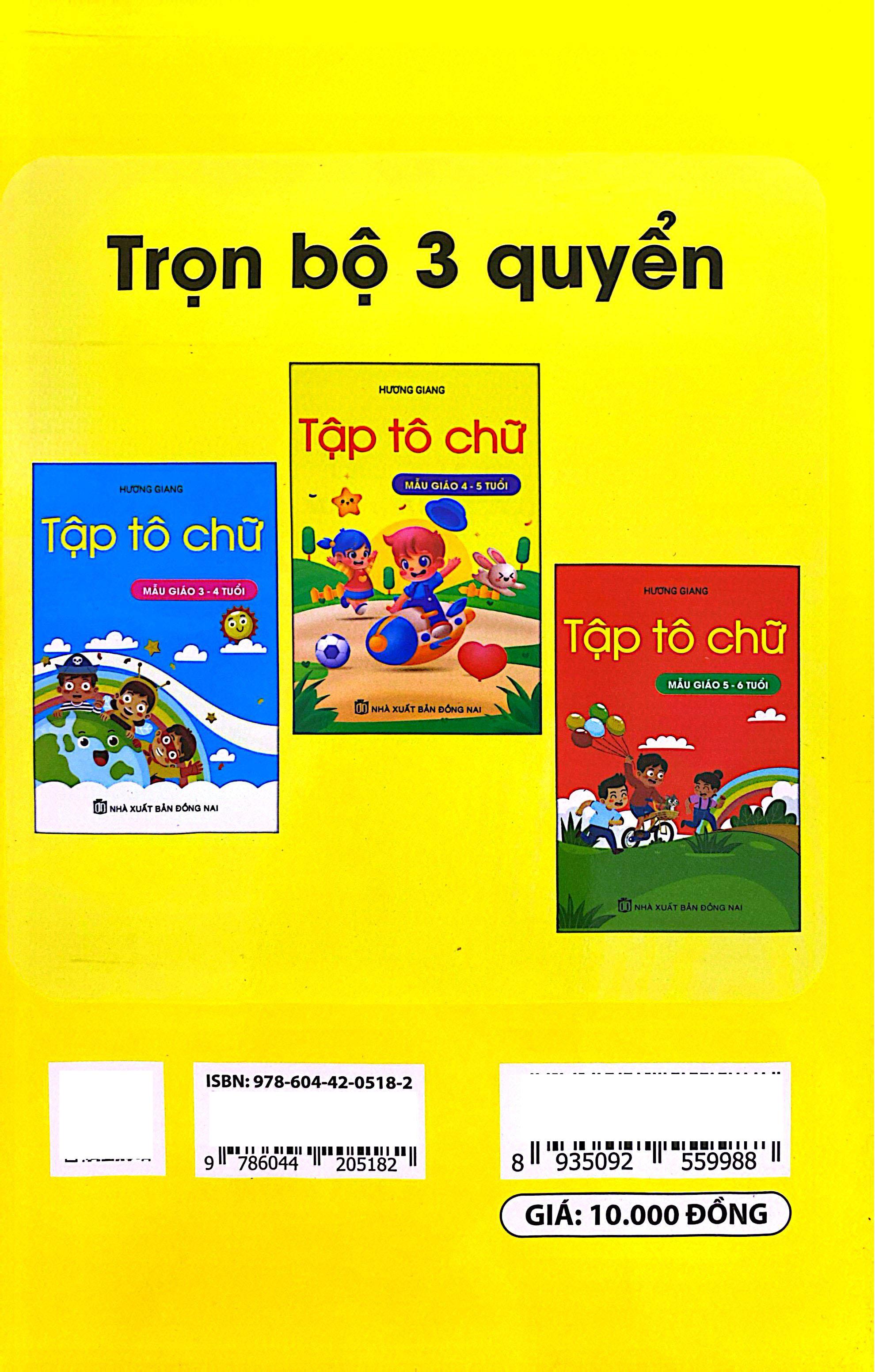 Sách - Tập Tô Chữ Mẫu Giáo 4-5 Tuổi