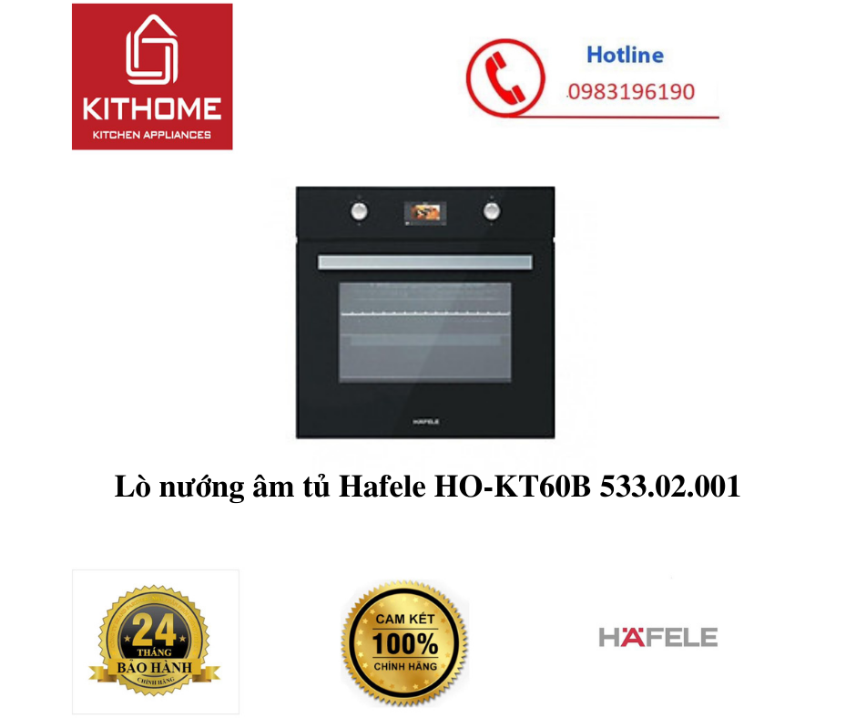 Lò nướng âm tủ Hafele HO-KT60B 533.02.001 - Hàng Chính Hãng