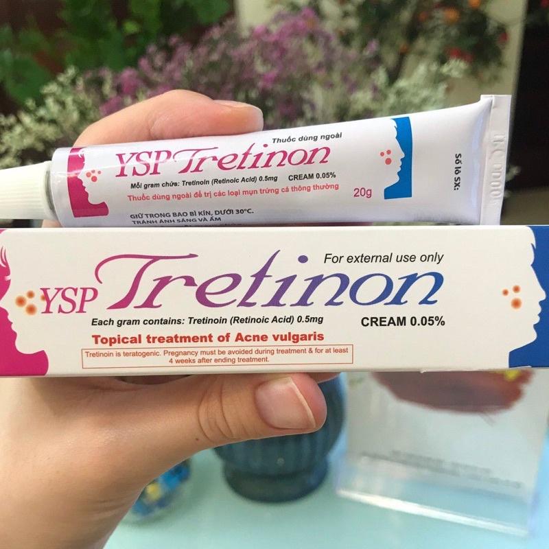 TRETINON (TRETINOIN 0.05%)-ĐÁNH BAY MỤN VÀ ĐẨY NHANH QUÁ TRÌNH TÁI TẠO DA