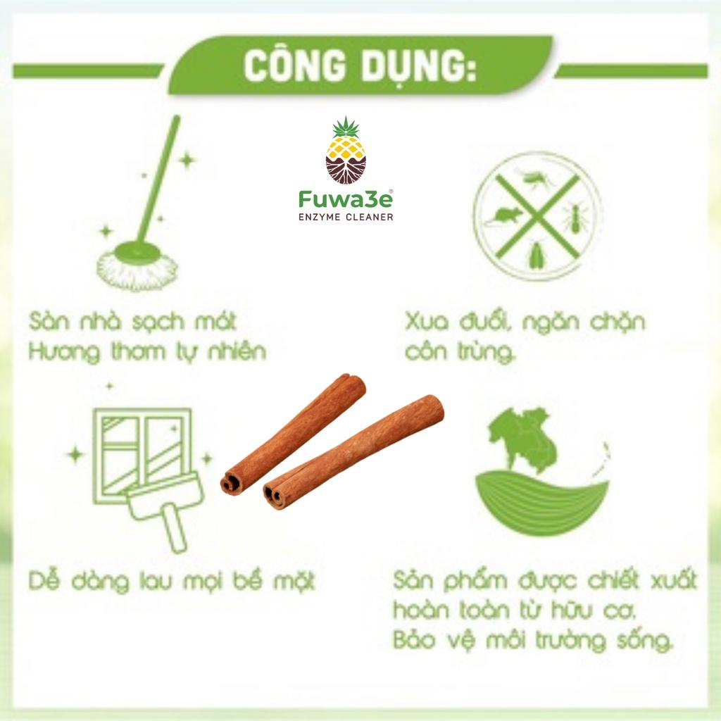 Nước lau sàn Hương Quế Hữu Cơ, Lau Sàn Gỗ, Lau Sàn Nhà Đuổi Muỗi, Côn Trùng 100% từ thảo mộc không hóa chất