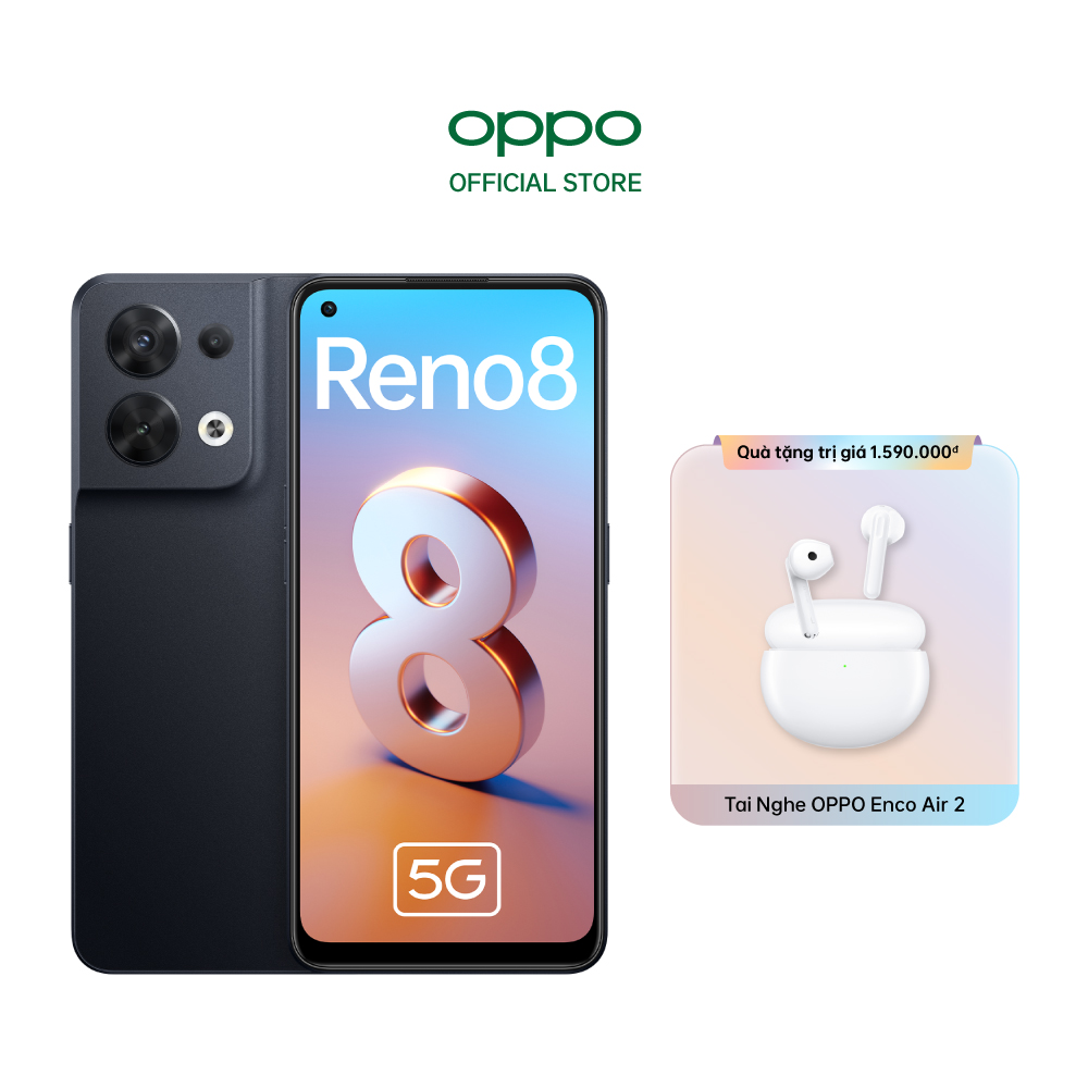 Điện thoại OPPO Reno8 5G (8GB/256GB) - Hàng chính hãng