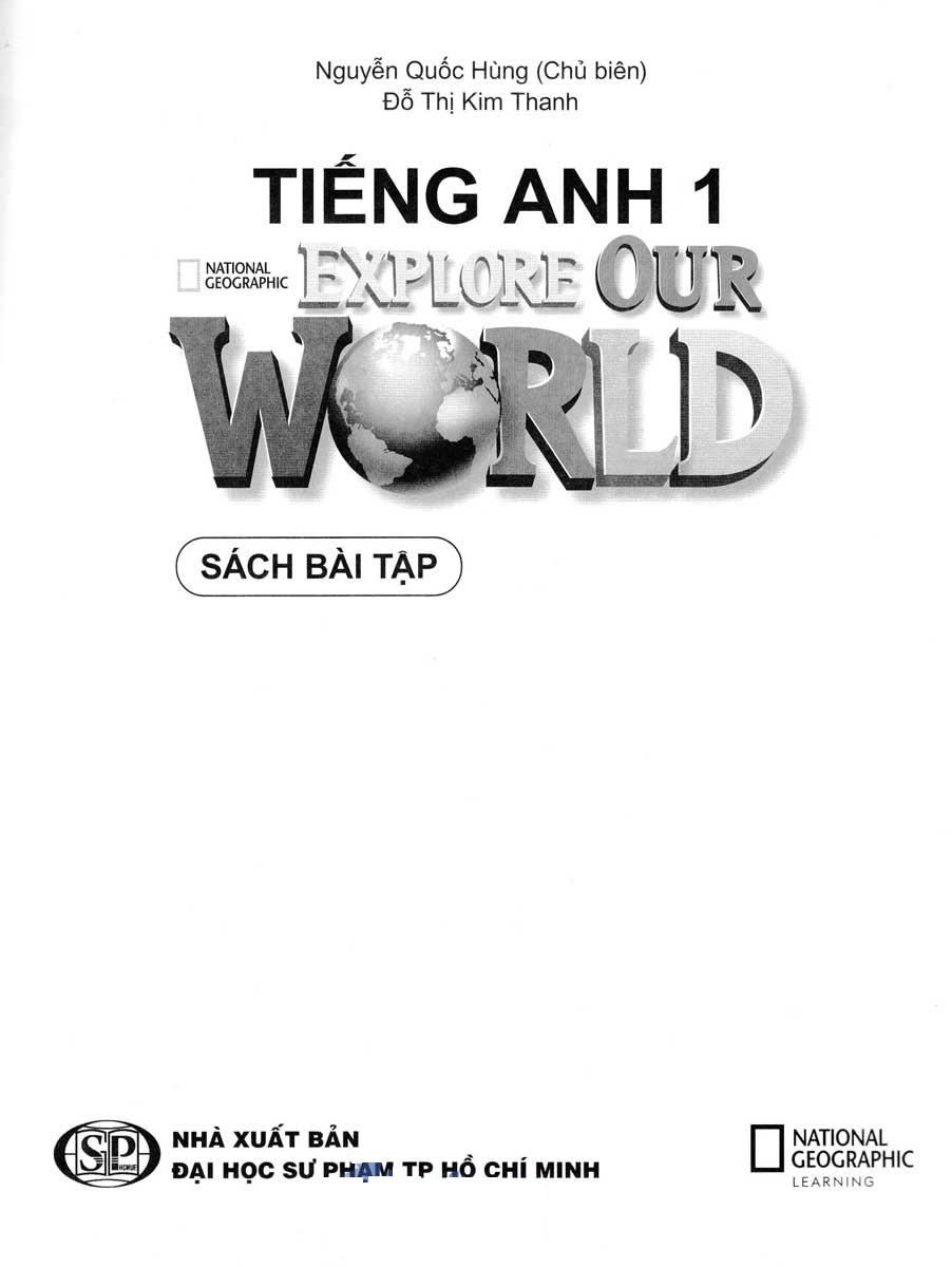 Tiếng Anh 1 - Explore Our World - Sách Bài Tập (Bộ Sách Cánh Diều)