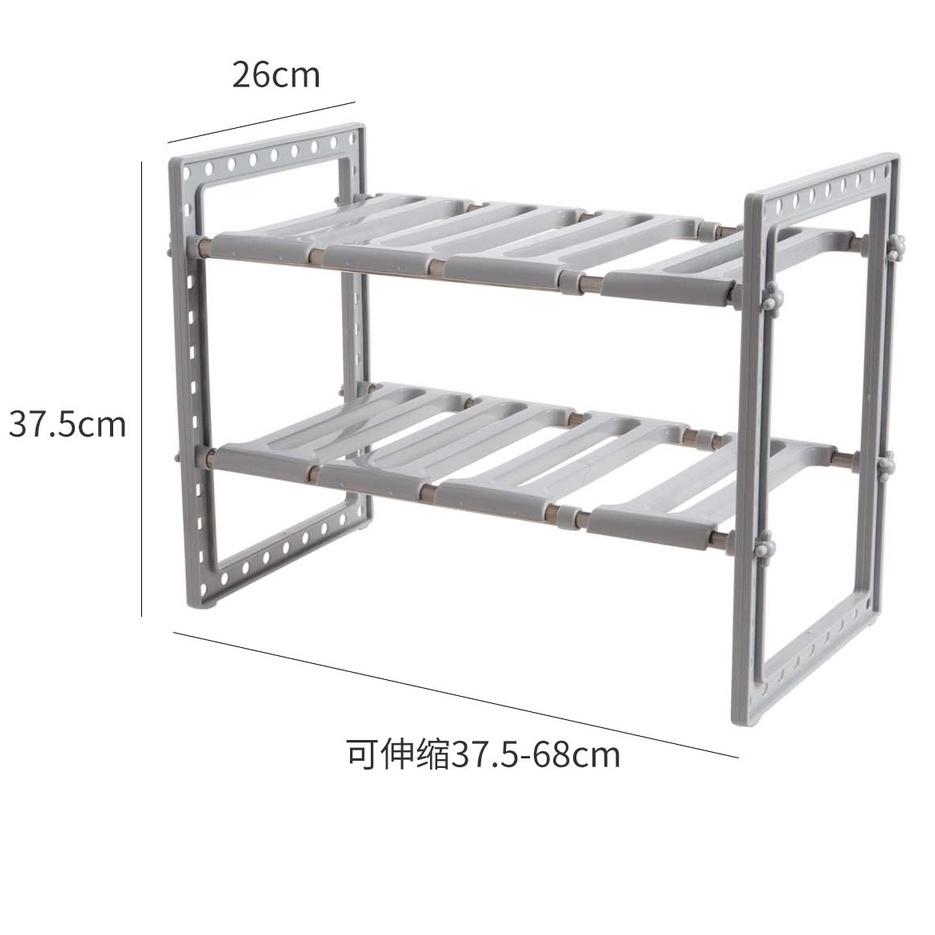Giá để đồ Nhà bếp xoong nồi tùy chỉnh lưới Kệ nhà tắm kệ rửa bát giá để đồ nhiều tầng babo