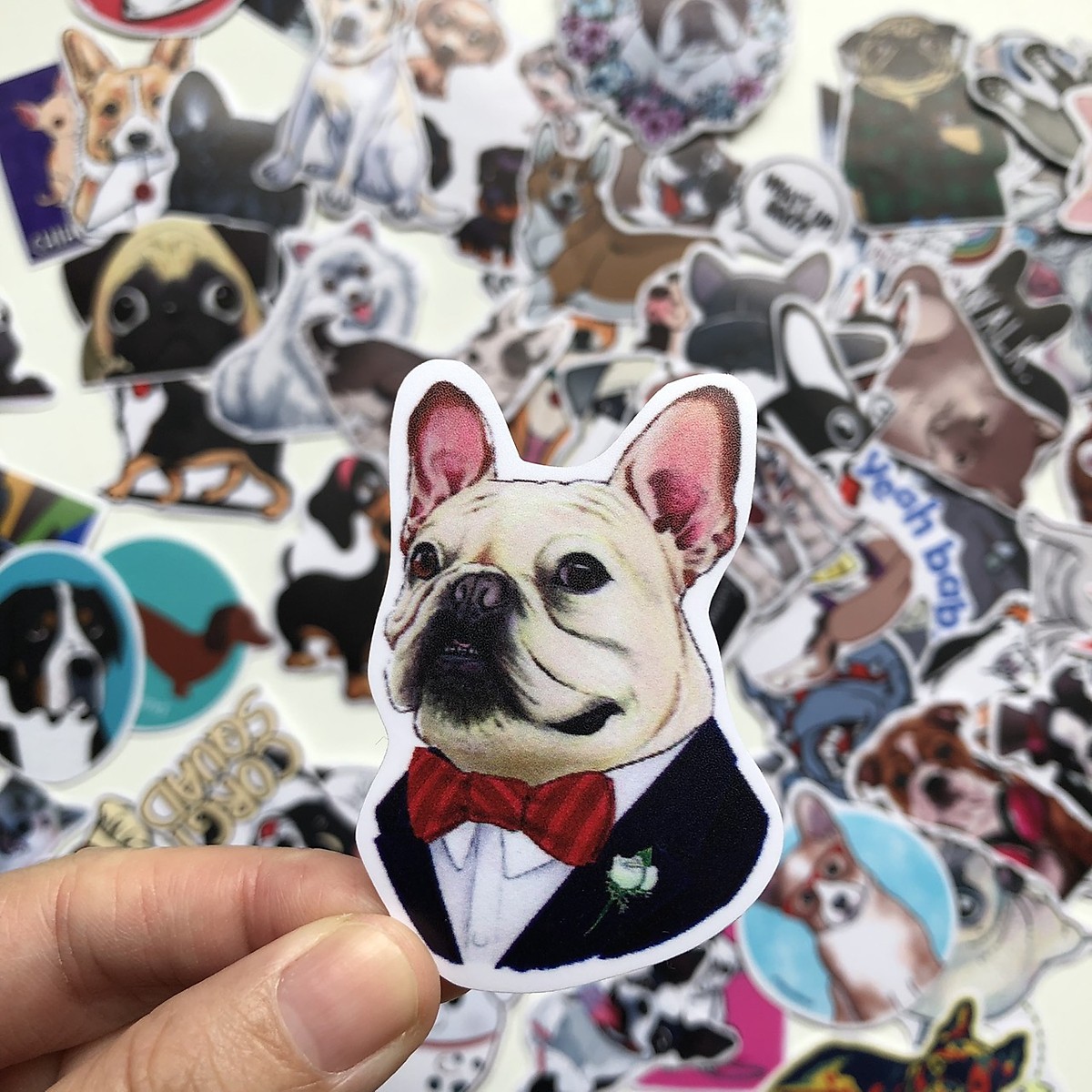 Bộ 20 Sticker Dog (2020) Hình Dán Chó Cún Con Dễ Thương Chống Nước Decal Chất Lượng Cao Trang Trí Va Ly Du Lịch Xe Đạp Xe Máy Xe Điện Motor Laptop Nón Bảo Hiểm Máy Tính Học Sinh Tủ Quần Áo Nắp Lưng Điện Thoại