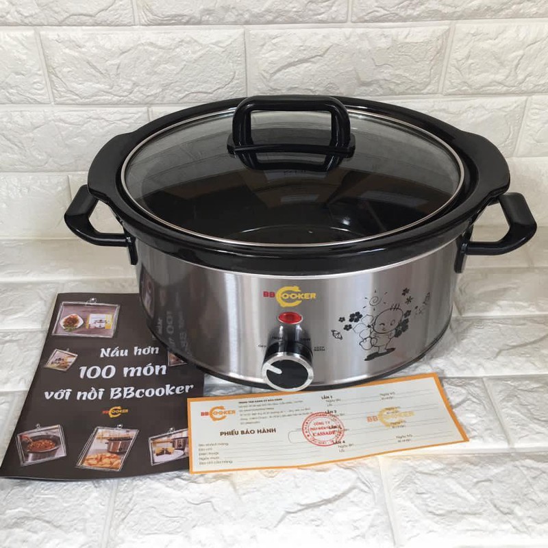 Nồi nấu cháo chậm đa năng 3.5 lít BBCooker BS-35 - Hàng chính hãng