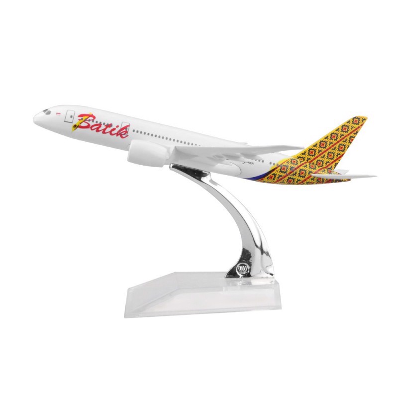 Mô hình máy bay tĩnh B787 Batik 16cm