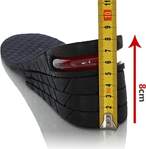 Lót giày tăng chiều cao không khí nguyên bàn 4 lớp cao 8 cm