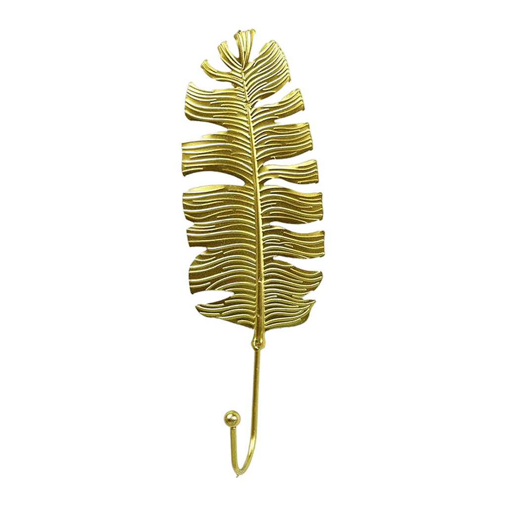 Leaf Shape Hook Door Wall Wardrobe Clothes Bag Key Hanger Home Decor Style 1