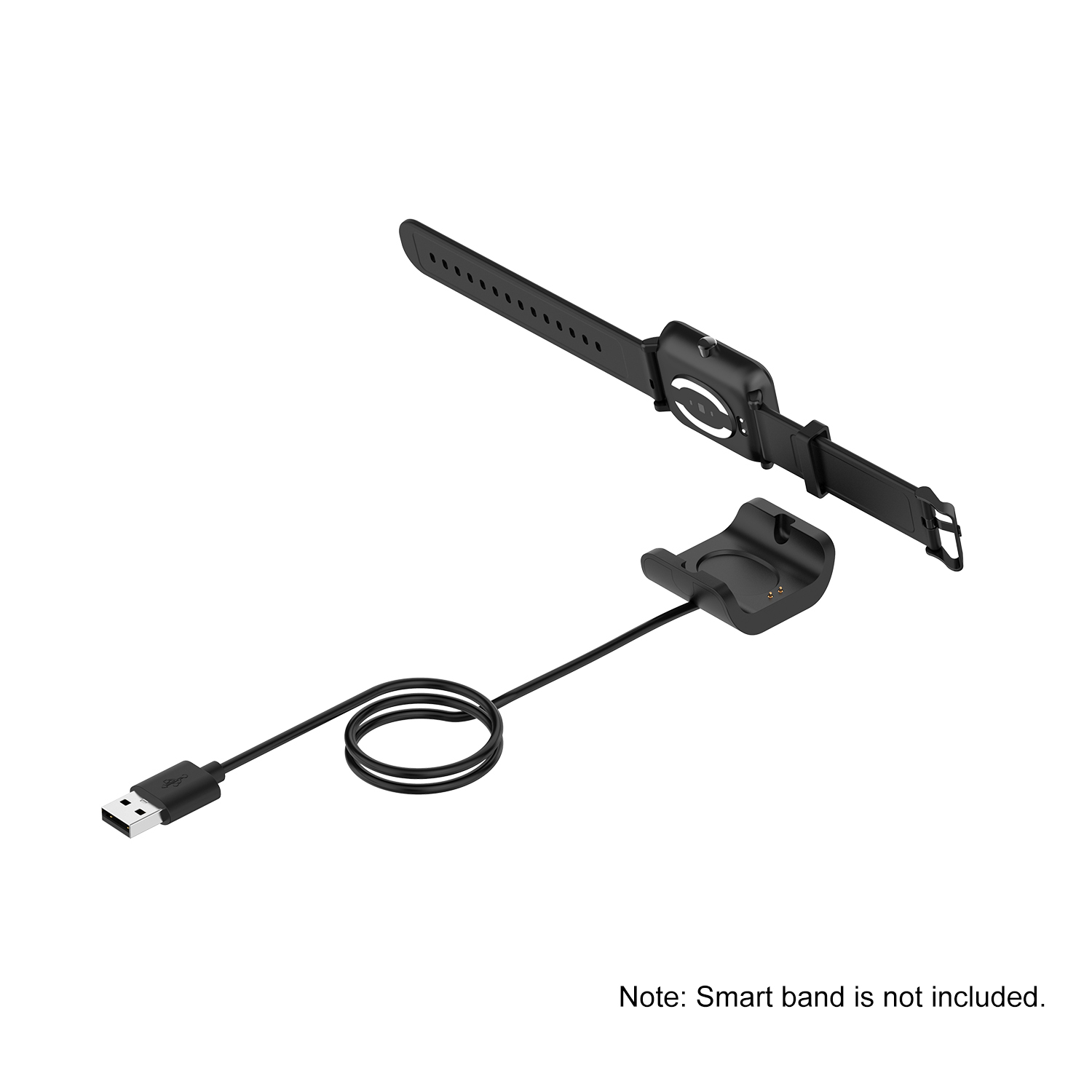 Cáp Dock sạc USB Smart Band Tương thích với Bộ sạc kẹp Amazfit bip S / 1s / A1805 / A1916, 1 mét
