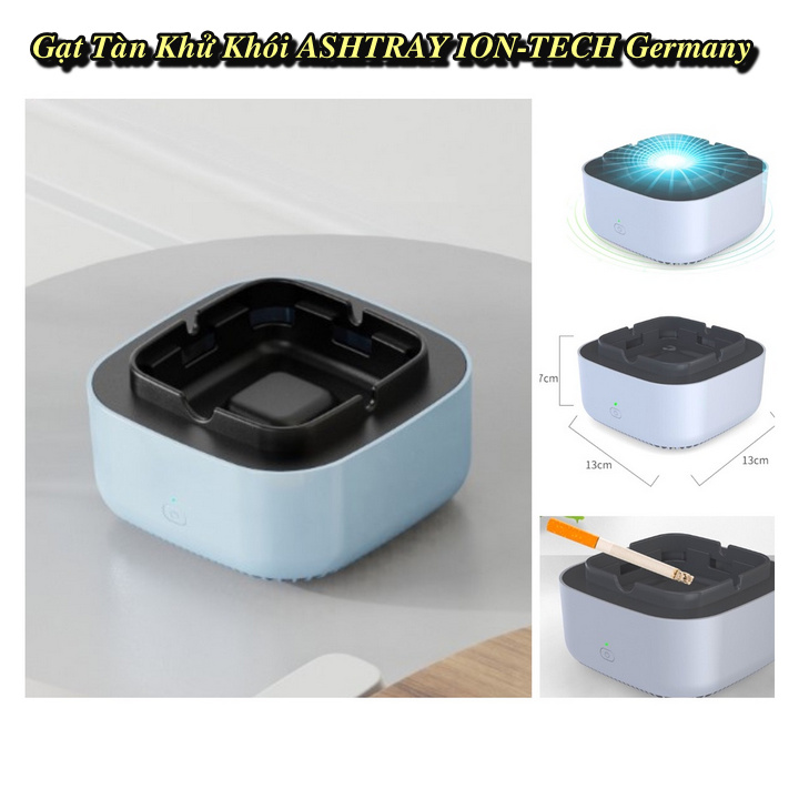 Gạt Tàn Thông Minh Air Purification Ashtray Khử Mùi , Lọc Không Khí - Home and Garden