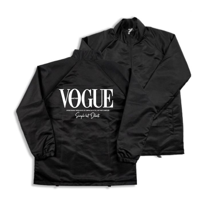 Áo Khoác Dù Local Brand VOGUE Jacket Mero 2 lớp dày form rộng Unisex cổ bẻ