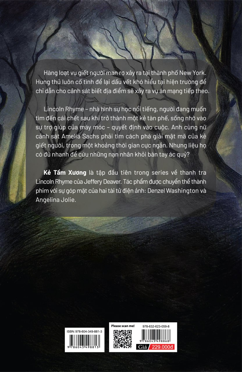 Sách - Kẻ Tầm X ư ơng - Jeffery Deaver -Tái bản 2025 - Bách Việt
