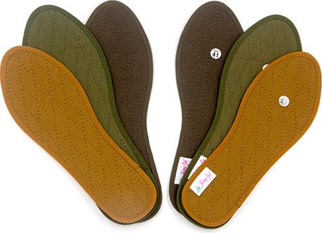 Combo 3 đôi lót giày Hương Quế (CI-02, CI-04, CI-14) giúp khử mùi hôi chân - phòng cảm cúm - hút ẩm - êm chân tốt cho sức khỏe