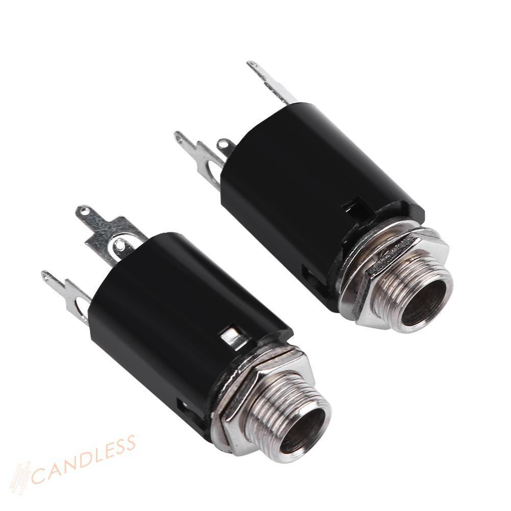 2 Jack Cắm 6.35mm Cho Đàn Guitar Điện